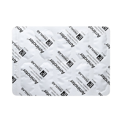 AMINOTER SUPLEMENTO ALIMENTICIO FORTALECE CABELLO Y UÑAS VITAMINA B3 L METIONIA L OSTINA,CAIDA DE CABELLO