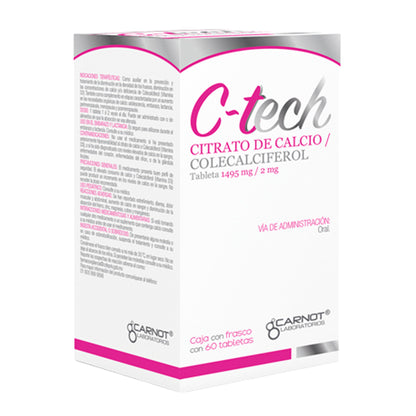 C-TECH CALCIO VITAMINA D3 MUJER EMARAZO,OSTEOPORISIS