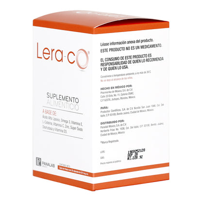 LERACO PANALAB - SUPLEMENTO ALIMENTICIO, OMEGA 3, VITAMINA E - PASSALUD FARMACIA