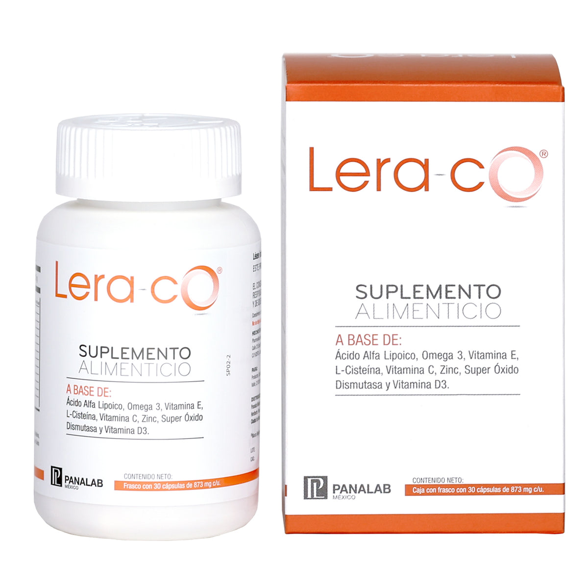 LERACO PANALAB - SUPLEMENTO ALIMENTICIO, OMEGA 3, VITAMINA E - PASSALUD FARMACIA