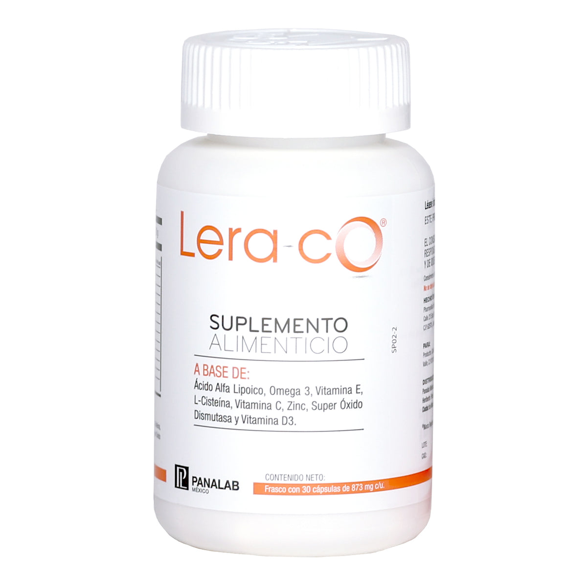 LERACO PANALAB - SUPLEMENTO ALIMENTICIO, OMEGA 3, VITAMINA E - PASSALUD FARMACIA