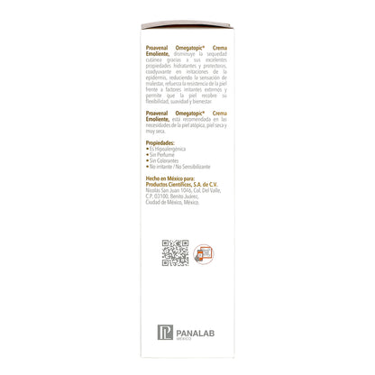 PROAVENAL CREMA DERMATOLOGICA, PIELES SENSIBLES ATOPICAS, SECAS IRRITACION ,RESEQUEDAD, VITAMINA B3, OMEGA 6 