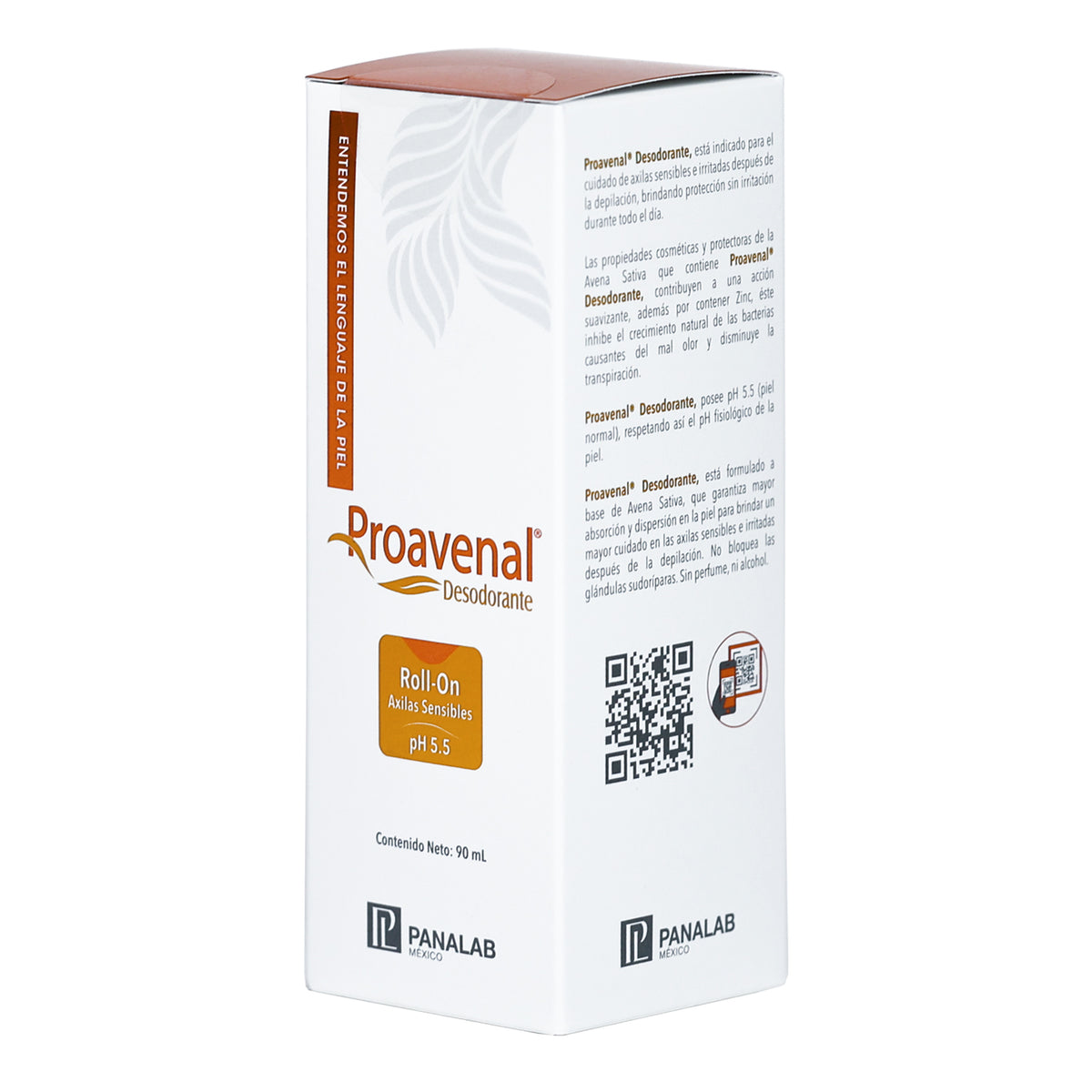 PROAVENAL DESODORANTE, PROTECCION CONTRA MAL OLOR Y TRANSPIRACION PIEL SENSIBLE ATOPICA PH 5.5 