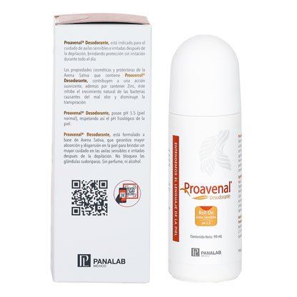 PROAVENAL DESODORANTE, PROTECCION CONTRA MAL OLOR Y TRANSPIRACION PIEL SENSIBLE ATOPICA PH 5.5 