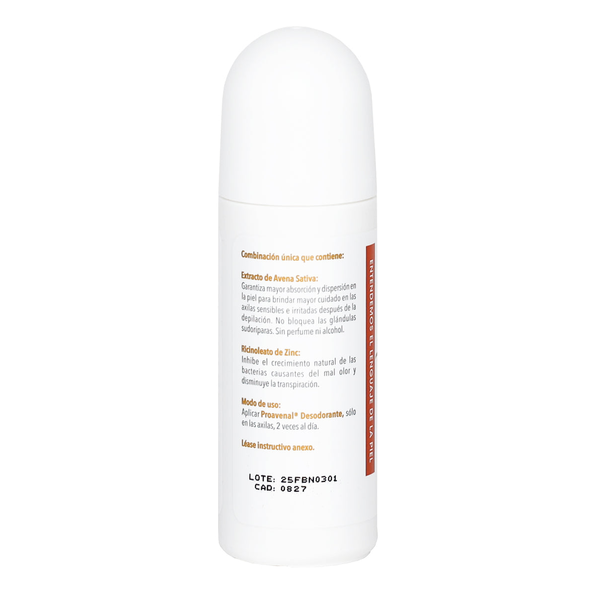 PROAVENAL DESODORANTE, PROTECCION CONTRA MAL OLOR Y TRANSPIRACION PIEL SENSIBLE ATOPICA PH 5.5 