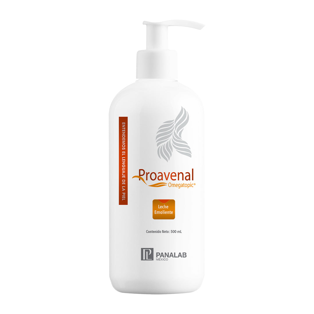 PROAVENAL LECHE EMOLIENTE, HIDRATACION INTENSIVA PIELES SENSIBLES O DERMATITIS ANTIINFLMATORIA AVENA SATIVA OMEGA 6 VITAMINA B3 