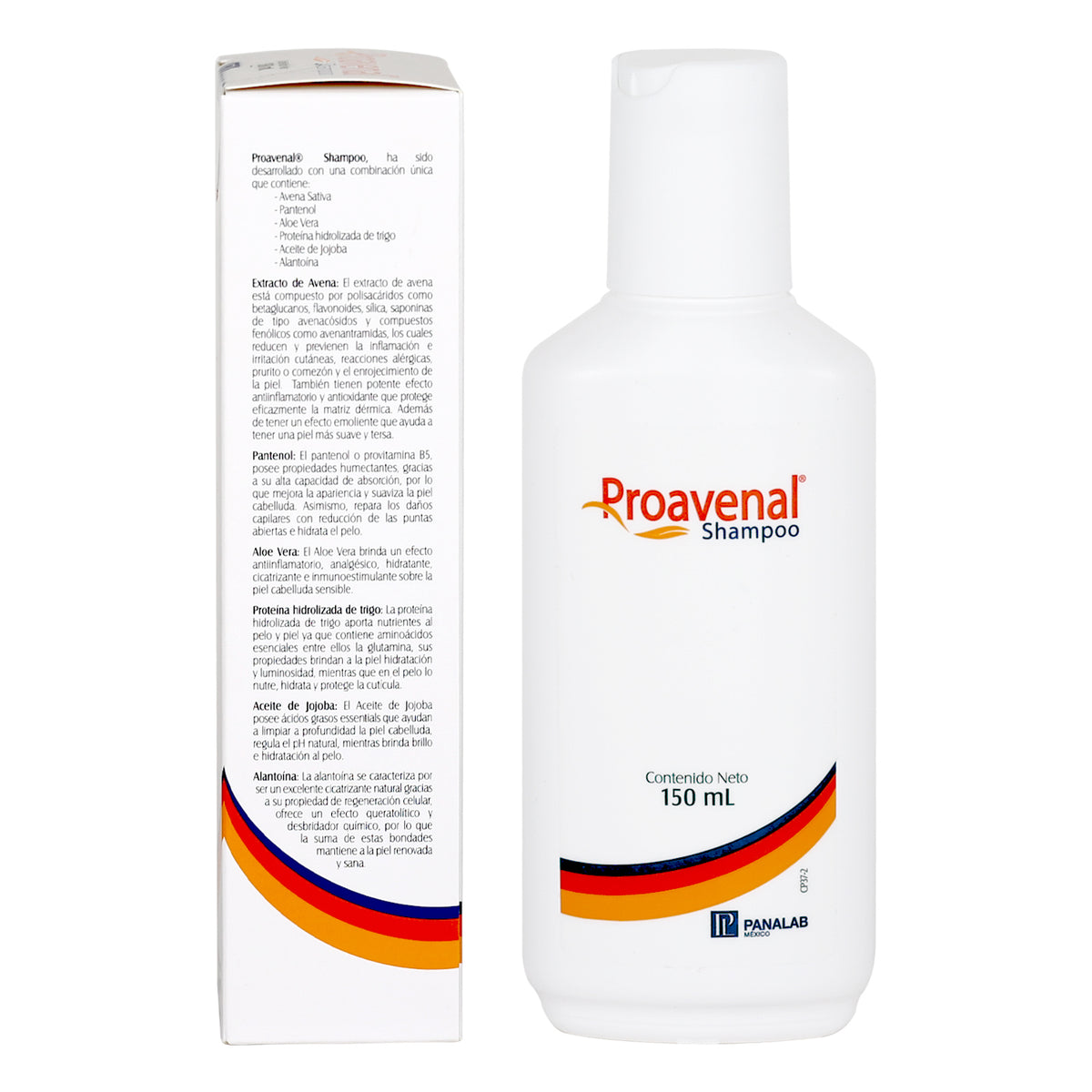 PROAVENAL SHAMPOO DERMATOLOGICO LIMPIEZA HIDRATACION CALMANTE PIEL SENSIBLE ATOPICA RESEQUEDAD PH 5.5 ALOE VERA, PASSALUD FARMACIA