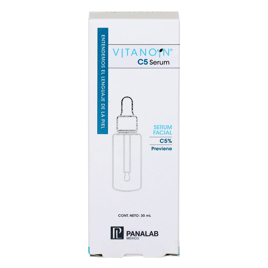 VITANOIN C5 SERUM FACIAL VITAMINA C VITAMINA E ANTIOXIDANTE, ESTIMULA COLAGENO, FIRMESA Y ELASTICIDAD 