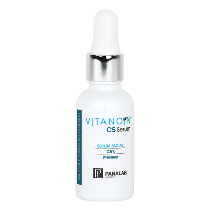VITANOIN C5 SERUM FACIAL VITAMINA C VITAMINA E ANTIOXIDANTE, ESTIMULA COLAGENO, FIRMESA Y ELASTICIDAD 